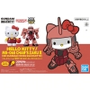 Hello Kitty / Zaku II Red (SD Gundam Cross Silhouette)